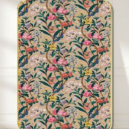 Myntra Elegant Homes Cream-Coloured & Green Wood Floral and Botanical Wall Paintings-image-45