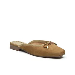 Peach Flores Women Amalfi Leather Flats-image-84