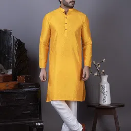 PulseIQ Mens Kurta Pyjama Set-image-32