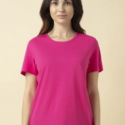 Van Heusen Women Cotton Relax Fit Lounge T Shirt-image-45