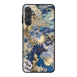 QRIOH Infinite Stardust Printed Lightweight Silicone Samsung Galaxy M54 5G Glass Back Case-image-52