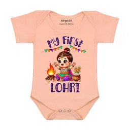 Arvesa My First Lohri Printed Bodysuit-56