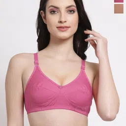 SHYAM SONS FLAIR Pack Of 2 Everyday Bra All Day Comfort Full Coverage-image-22