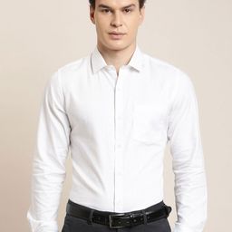 Turtle Classic Micro Ditsy Printed Pure Cotton Slim Fit Formal Shirt-image-52