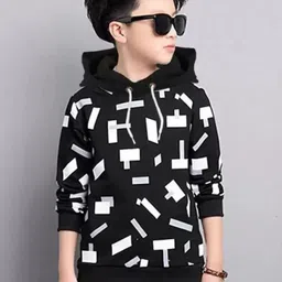 ATLANS Boys Printed Hooded T-shirt-51