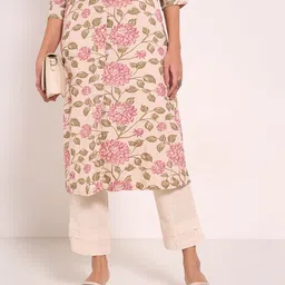 RANGMANCH BY PANTALOONS Women Straight Fit Trousers-image-54