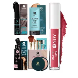 NOY Set Of 10 Long Lasting Waterproof Makeup Combo-18