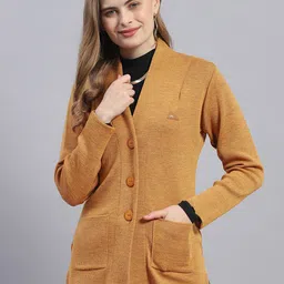 Monte Carlo Women Woollen Cardigan-image-88