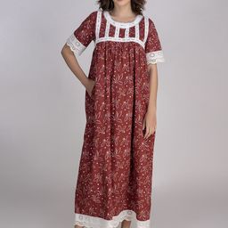 Moomaya Printed Nightdress-image-20