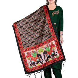 SHIV FASHION Ethnic Motifs Printed Dupatta-image-95