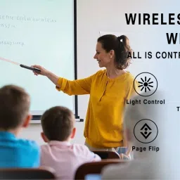 Jihaan USB Type C Clicker with Red Laser Pointer Long Range PPT Control long rang ppt control Presenter image 4