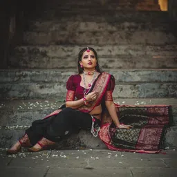 Visit Wear Woven Design Zari Pure Silk Banarasi Saree-image-75