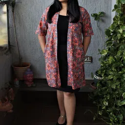 PRETANSHAH Women Floral Printed Shrug-50