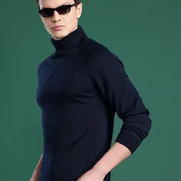 Cayman Men Turtle Neck Woollen Pullover-picture-44