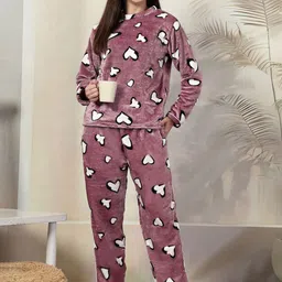 FABINALIV Women Printed Night suit-picture-43
