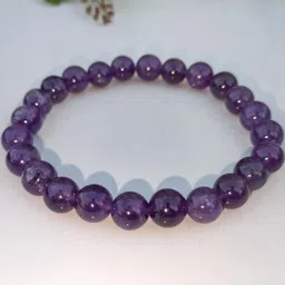 Divine souvenirs Unisex Artificial Beaded Elasticated Bracelet-43
