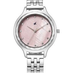 Fastrack Women Dial & Stainless Steel Bracelet Style Straps Analogue Watch 68046SM03-26