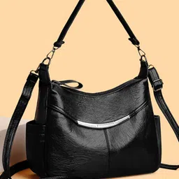 DressBerry Textured PU Structured Sling Bag-95