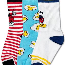 BONKIDS Boys Pack Of 3 Printed Cotton Calf-Length Socks-image-61
