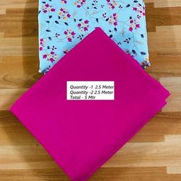 Polyster/Crepe fabric-Alisha Ensemble Kurti Fabrics-image-60