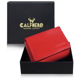 CALFNERO Women Textured Leather Two Fold Wallet-image-34