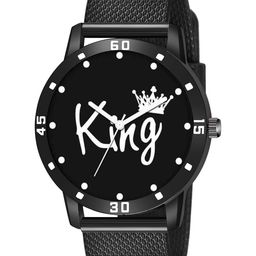 Gopal Shopcart Unisex Bracelet Style Straps Analogue Watch S Kata King Black Aeviyo Case S-image-62