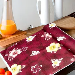 Aura Red Set of 1 Water Resistant Shelf Liner Organisers-image-69