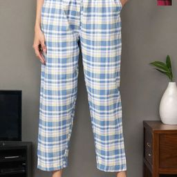 Kryptic Pack Of 2 Pure Cotton Mid-Rise Lounge Pants-picture-43