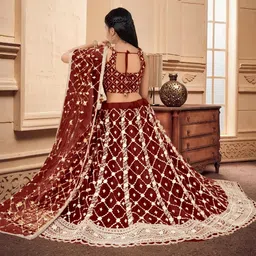 F Plus Fashion Multi Net Lehenga Choli image 2