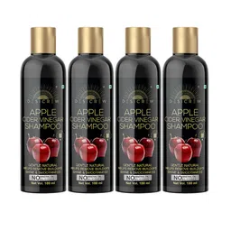 Desi Crew Set Of 4 Shine & Smoothness Apple Cider Vinegar Shampoo - 100 ml Each-66