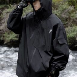 HERE&NOW Men Hooded Solid Casual Tailored Jacket-image-62