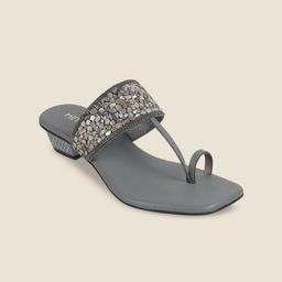 Metro Textured Block Sandals-74