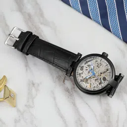 FORSINING Men Dial & Leather Straps Analogue Watch FSG8160M3B2-image-87