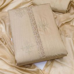DIVASTRI Women Embroidered Unstitched Dress Material-image-5