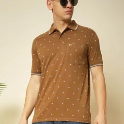 UNIBERRY Men Printed Polo Collar T-shirt-picture-22