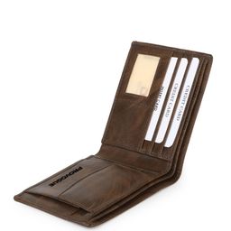 Provogue Men PU Two Fold Wallet with SIM Card Holder image 3