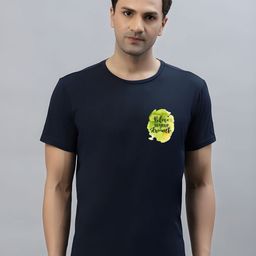 SZN Round Neck Applique Regular Fit T-shirt-image-62