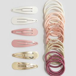 H&M Hair Elastics And Clips-1
