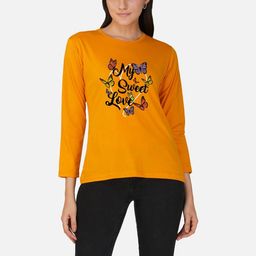 Moda Rapido Women Cotton Bio Finish Tshirts-image-82