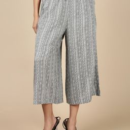 De Moza Women Printed Culottes Trousers-picture-2