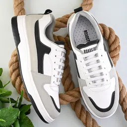 The Roadster Lifestyle Co Men Lace Up Colourblocked Sneakers-picture-10