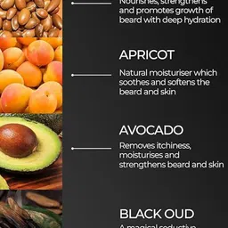 ZOUSZ Black Oud Beard Oil With Vitamin E - 50 ml image 3