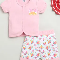 BUMZEE Girls Printed Shirt with Shorts-image-97