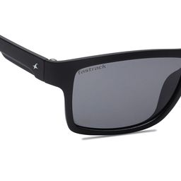 Fastrack Men Wayfarer Sunglasses With Polarised and UV Protected Lens P420BK3PV image 4