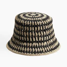 H&M Straw Bucket Hat-11