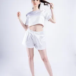 MISROMA Crop Top With Skirt Co-Ords-picture-33
