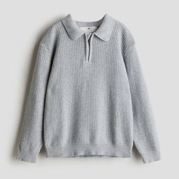 H&M Zip-Top Polo Jumper-image-51