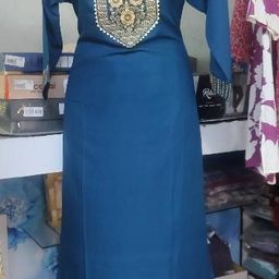 Rayon Women Kurti With Bottomwear-image-39