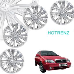 CAR WHEEL CAP/ WHEEL COVER ELEGANT "SILVER" 13 INCH Wheel Cover For Maruti Esteem, Indica, Accent, Eeco, Alto K10, Zen Estilo, S-Presso Lxi, i10, A-Star-image-78