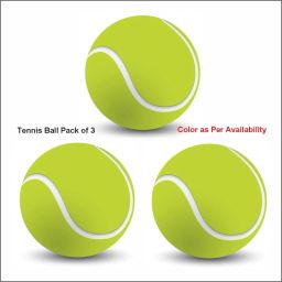 Cricket Tennis Ball (Pack of 3) Color as Per Availability Tennis Ball-image-39